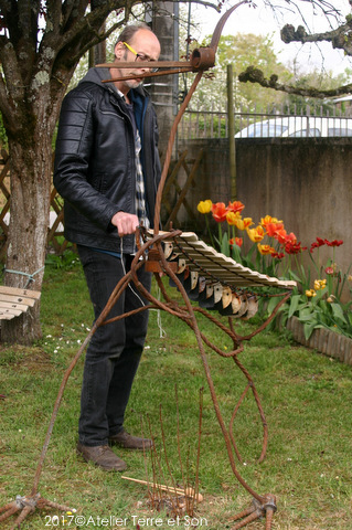 sculplture musicale plein air